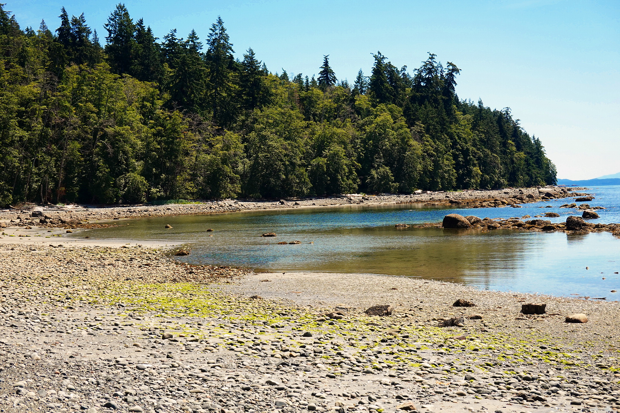 The secret secluded beach