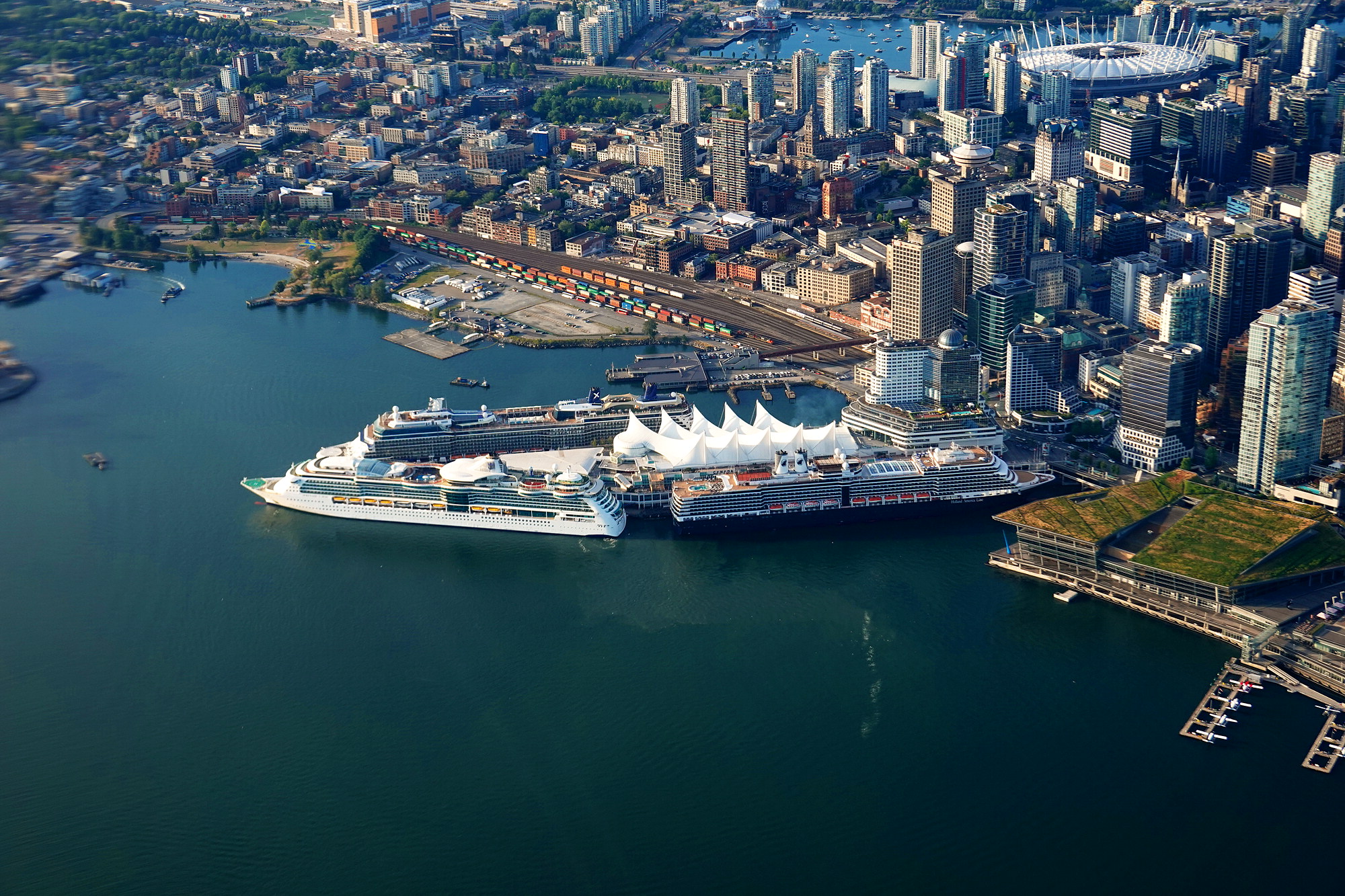 Cruise Ships at Canada Place