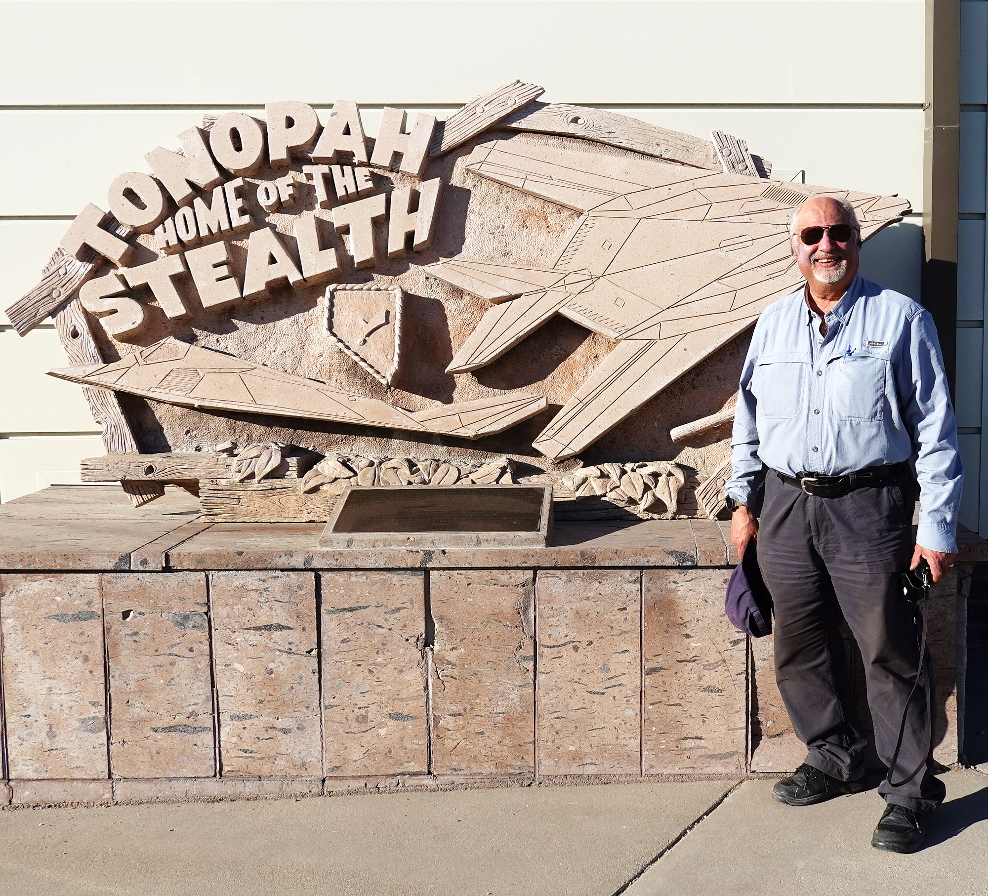 Tonopah NV has a nearby secret air base with an interesting history