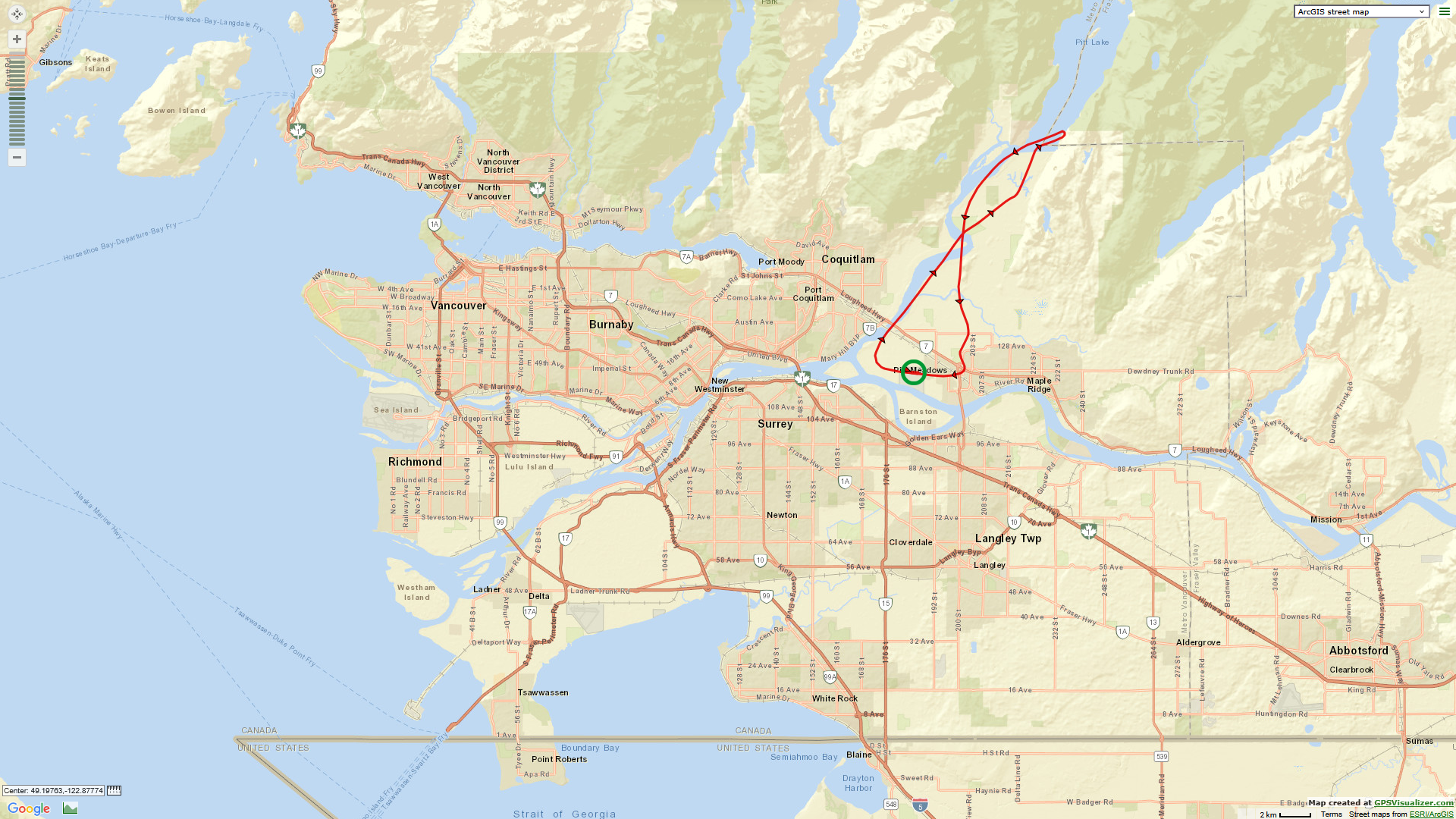 The Flight Path of GGCN