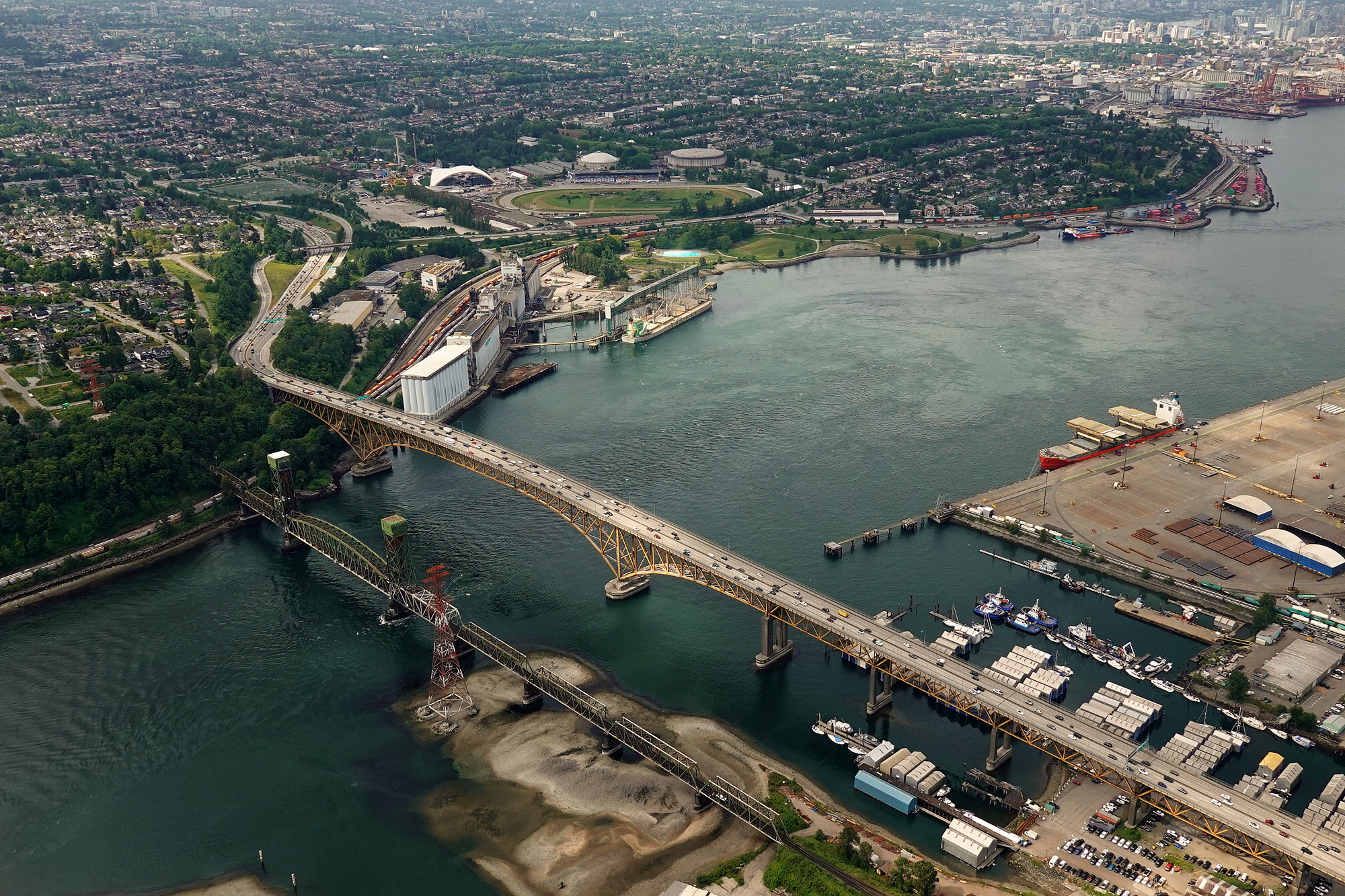 Second-Narrows Bridge and the PNE