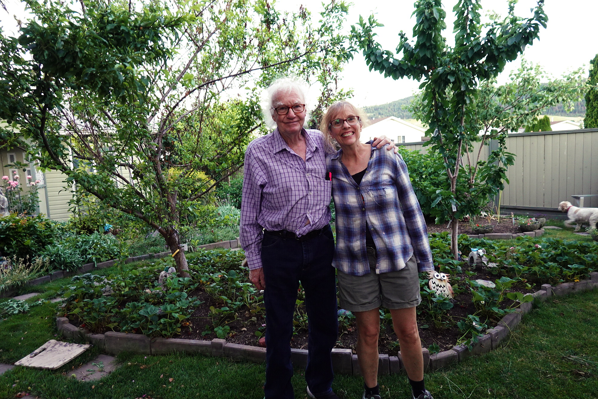 Janine and Dad for Father's Day