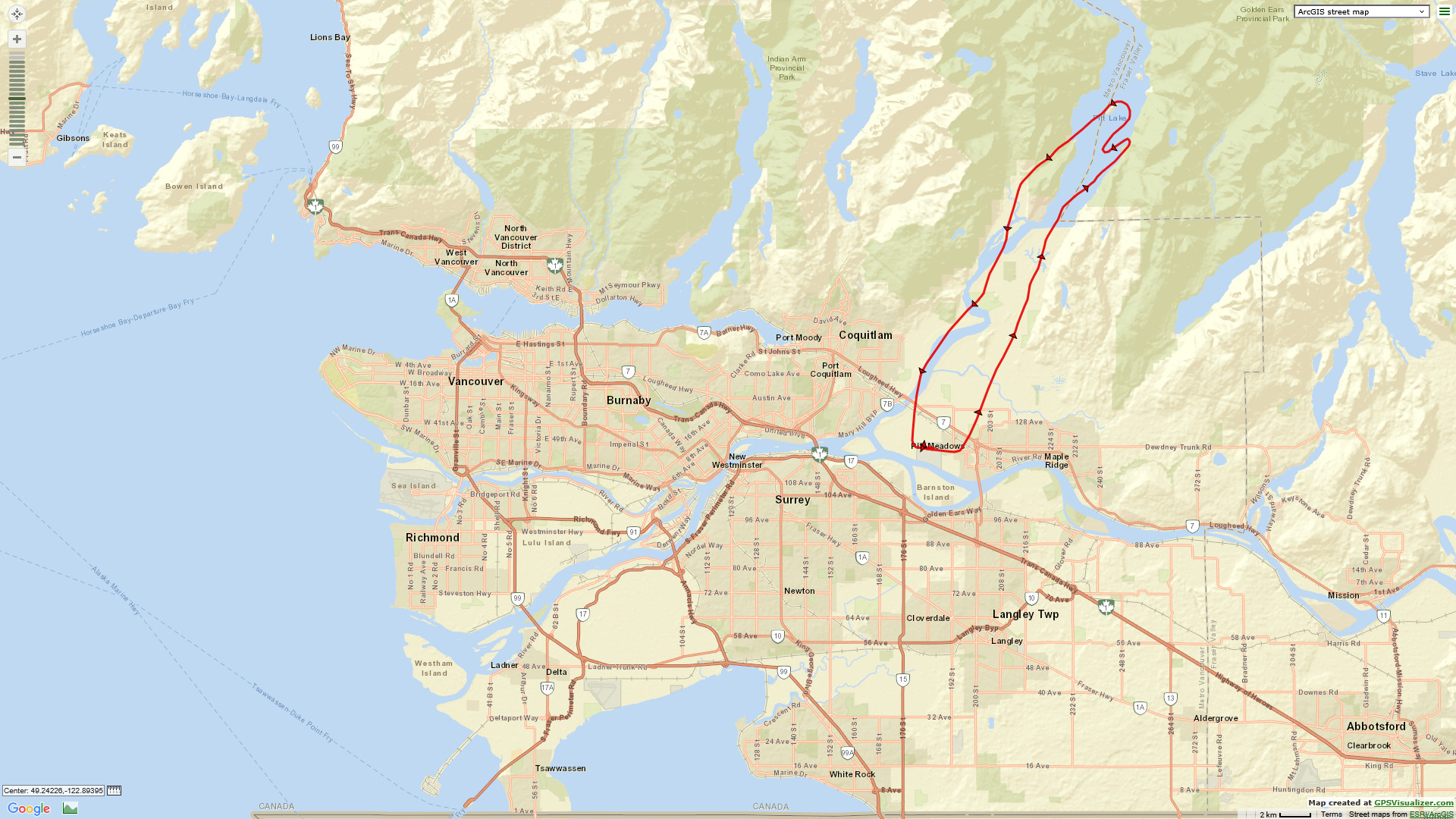 The Flight Path of GGCN