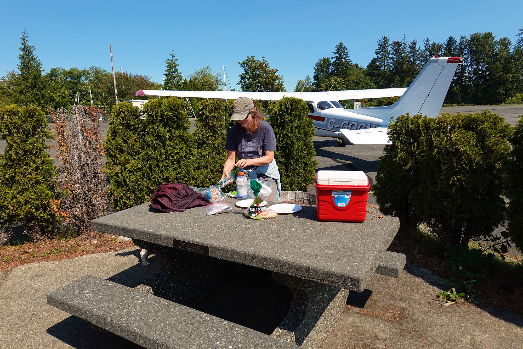 Preparing for a Picnic Lunch