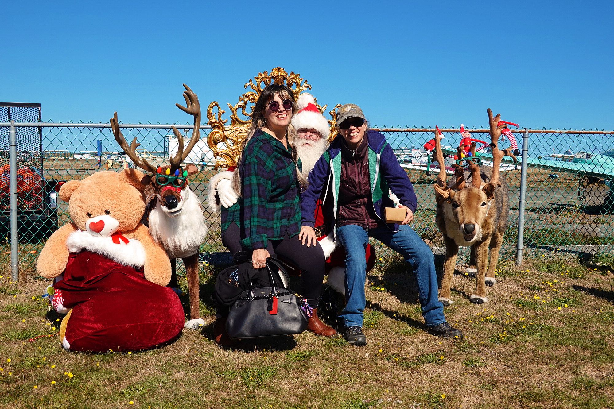 Sat on Santa's Lap - but forgot to ask from anything
