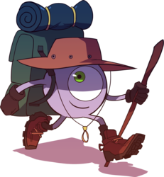 The Wandering Eye Mascot